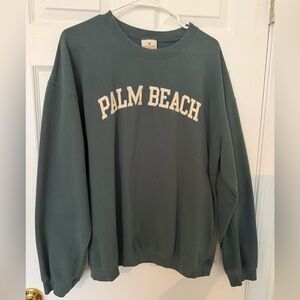 Palm Beach - Green - Crewneck - Size XL